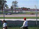 Rubens trying to lap Villeneuve (59KB)